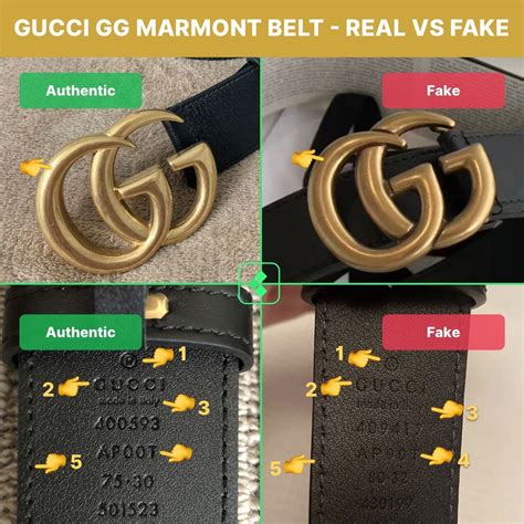 gucci marmont belt bag authentic vs fake|what makes Gucci Marmont bag.